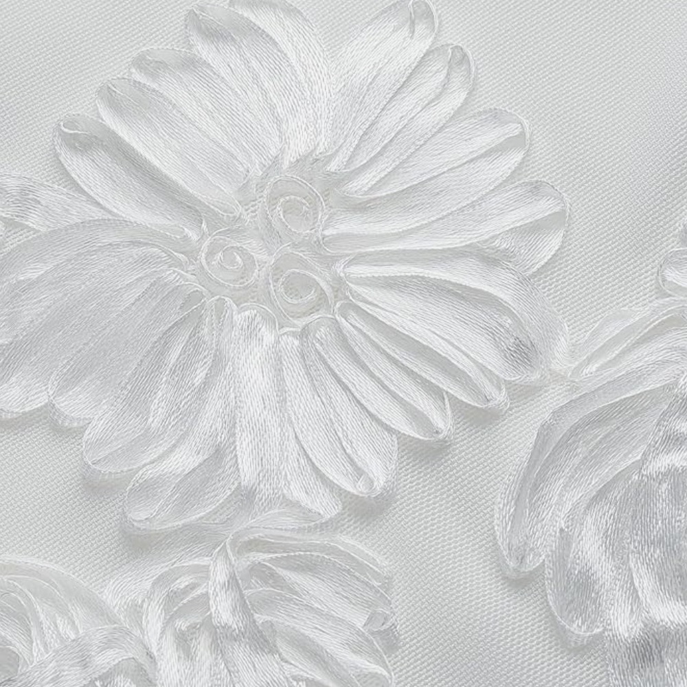 Elegant White BEACH WEDDING Dress - Picture 4 of 7